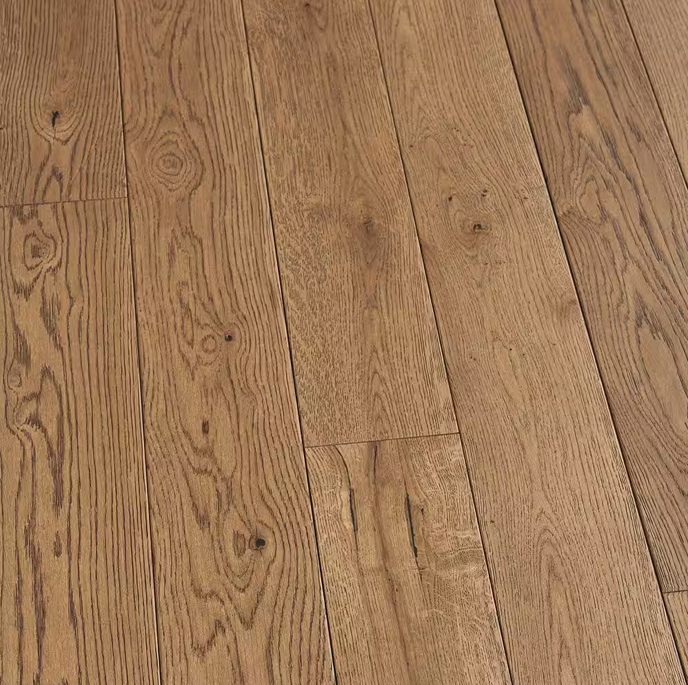 Point Paradise French Oak – 3/4" Solid Hardwood Flooring, Wire Brushed, 5" Wide Planks, 1 sq.ft