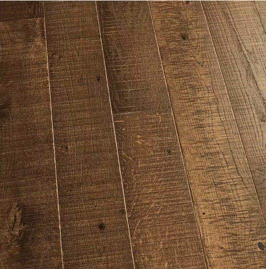 Monterey French Oak Solid Hardwood Flooring – 5" x 3/4", Distressed Finish, 1 sq.ft