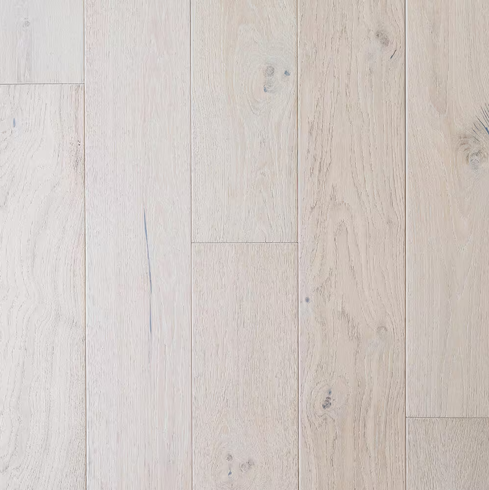 Rincon French Oak Engineered Hardwood Flooring – 3/8" Thick x 6.5" Wide, Wire-Brushed, Water-Resistant Planks (1 sq.ft.)