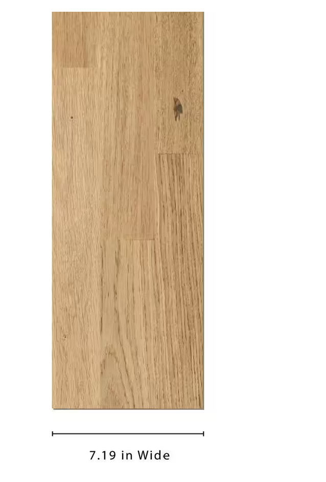 Brushed European Oak Click Lock Wire Brushed Engineered Hardwood Flooring – 1/2 in. Thick x 7.19 in. Wide (1 sq. ft.)