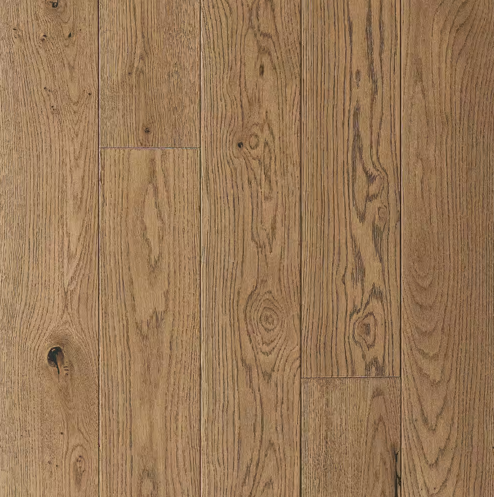 Point Paradise French Oak – 3/4" Solid Hardwood Flooring, Wire Brushed, 5" Wide Planks, 1 sq.ft