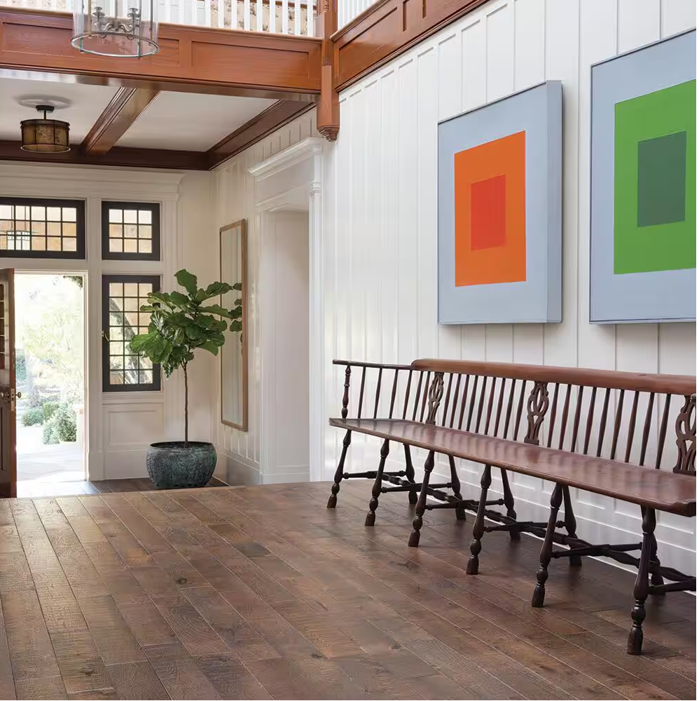 Monterey French Oak Solid Hardwood Flooring – 5" x 3/4", Distressed Finish, 1 sq.ft
