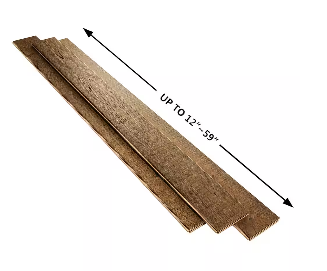 Monterey French Oak Solid Hardwood Flooring – 5" x 3/4", Distressed Finish, 1 sq.ft