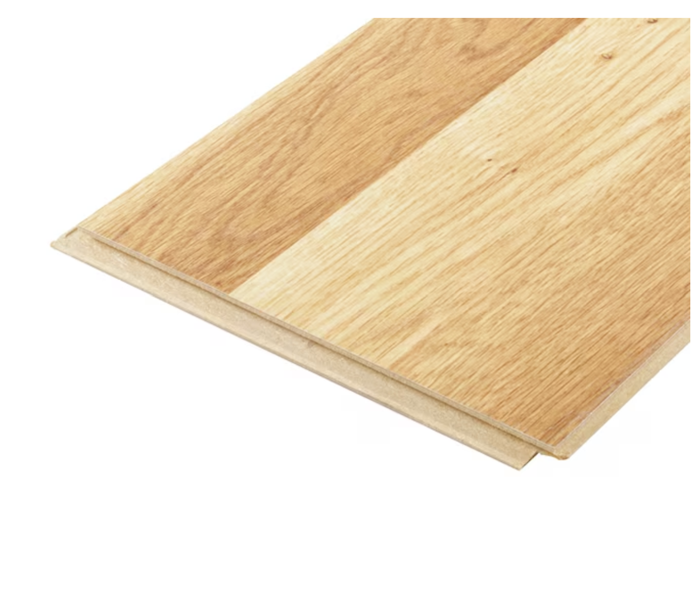Glenwood Oak Laminate Wood Plank Flooring – Waterproof, 12mm Thick, 7" x 48", 19.63 sq.ft (1 sq.ft)