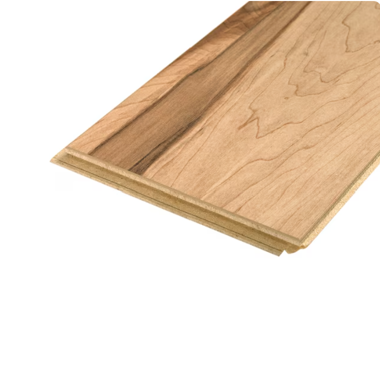 Maple Waterproof Laminate Wood Plank Flooring – 12mm Thick, 6" x 48", Water Resistant, 1 sq.ft