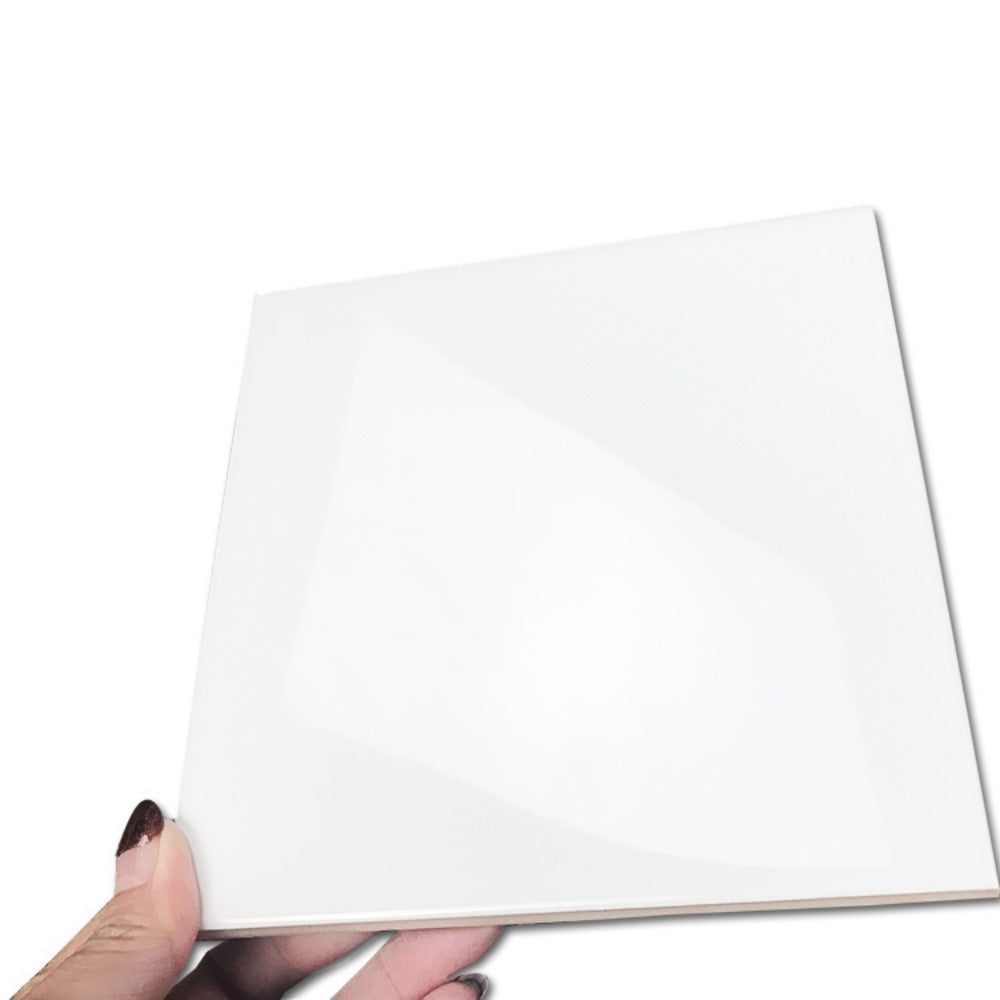 White Minimalist Tile – Elegant, Durable & Versatile