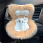 Car Seat Accessory for 10–17cm Labubu Dolls – Clip-on Air Vent Holder & Desktop Display Stand