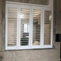 PVC Basswood Pine Folding Blinds – Durable & Stylish Window Coverings