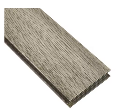 Medium Gray Oak Waterproof Click Lock Engineered Hardwood Flooring – 7/16 in. Thick x 5 in. Wide, (1 sq. ft)
