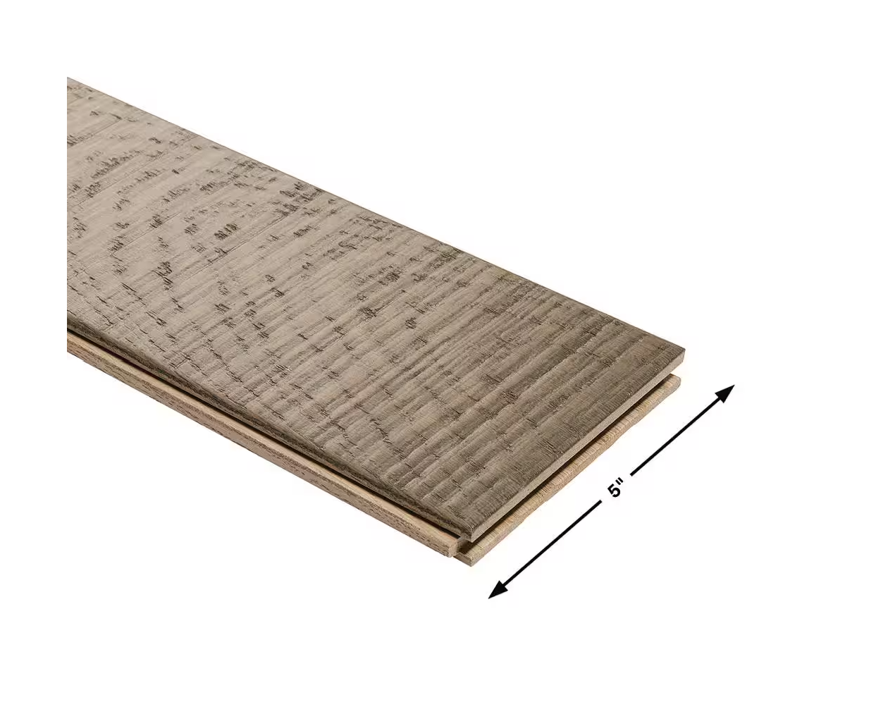 Santa Cruz French Oak Solid Hardwood Flooring – 5" x 3/4", 1 sq.ft