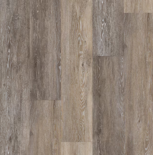 Realistic light brown wood - grain pattern flooring