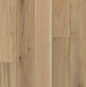 Light - toned oak flooring with natural wood grain and subtle knots, embodying a warm and rustic aesthetic.