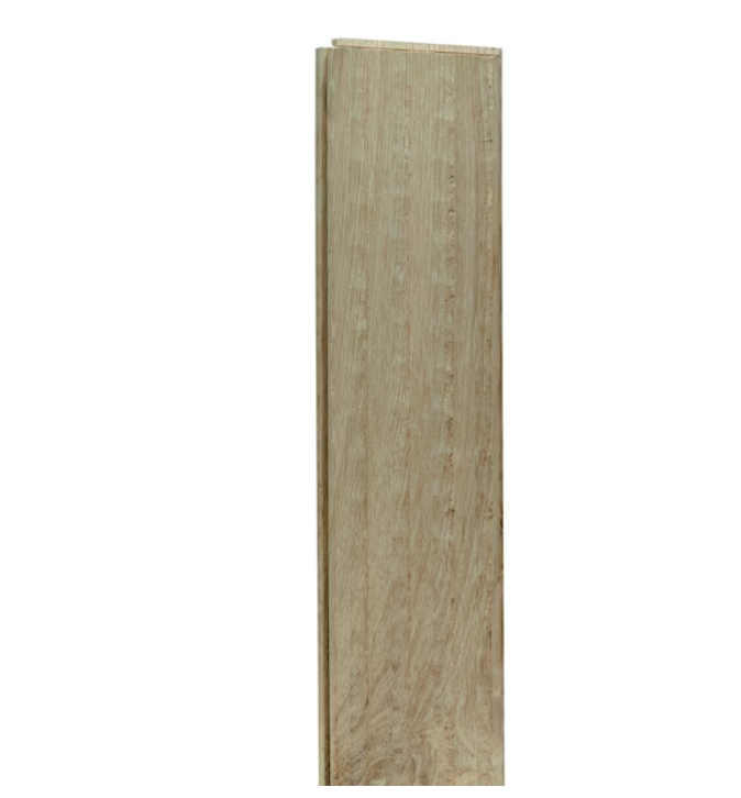 Natural White Oak Solid Hardwood Flooring – 4" x 3/4", Smooth Finish，1 sq.ft