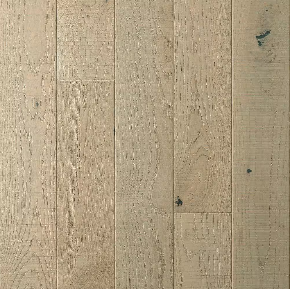 Pebble Beach French Oak Solid Hardwood Flooring – Distressed, 3/4" Thick x 5" Wide – Price per sq.ft