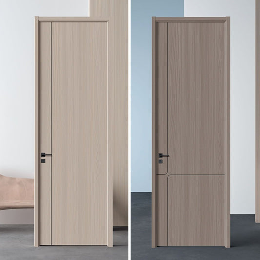 T-Shaped Wooden Bedroom Door – Durable Solid Wood Interior Door
