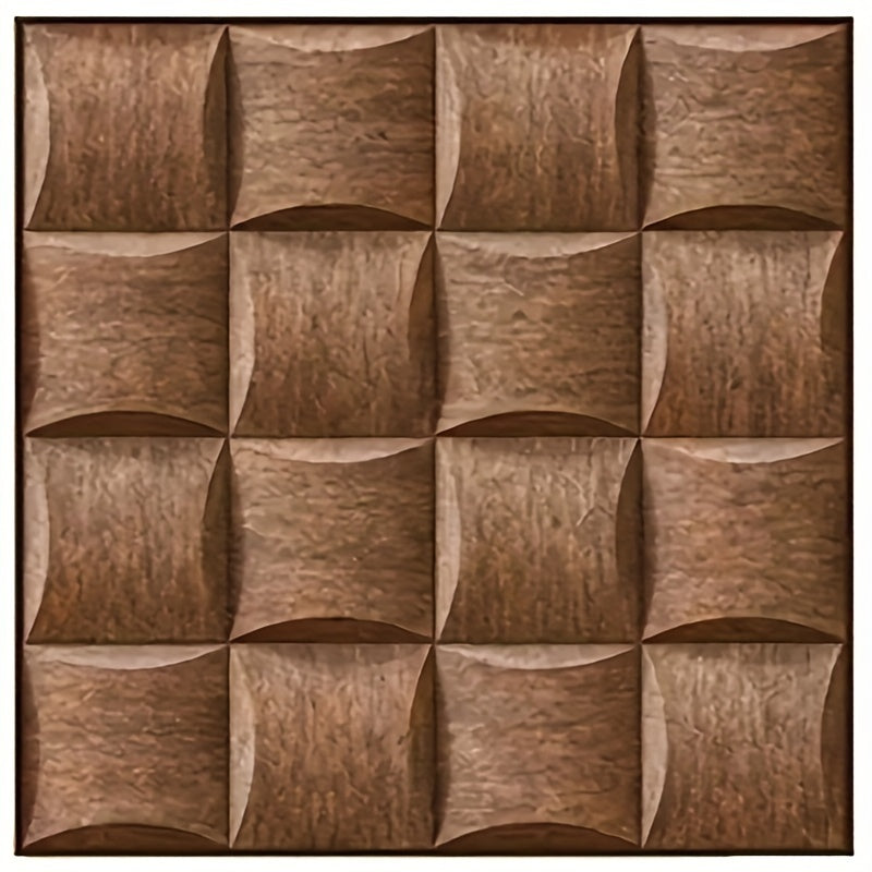10pcs 3D Stone Peel and Stick Wall Tiles – Faux Brick Self-Adhesive Wall Stickers for Home Decor & TV Background