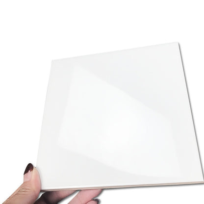 White Minimalist Tile – Elegant, Durable & Versatile