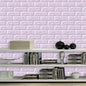 10pcs Purple 3D Foam Brick Wall Stickers – Waterproof, Self-Adhesive Ceiling & Wall Panels for Kitchen, Bathroom & Living Room