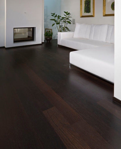 Black walnut flooring