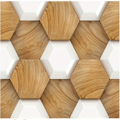 10pcs 3D Stone Peel and Stick Wall Tiles – Faux Brick Panels for TV Wall & Kitchen Decor
